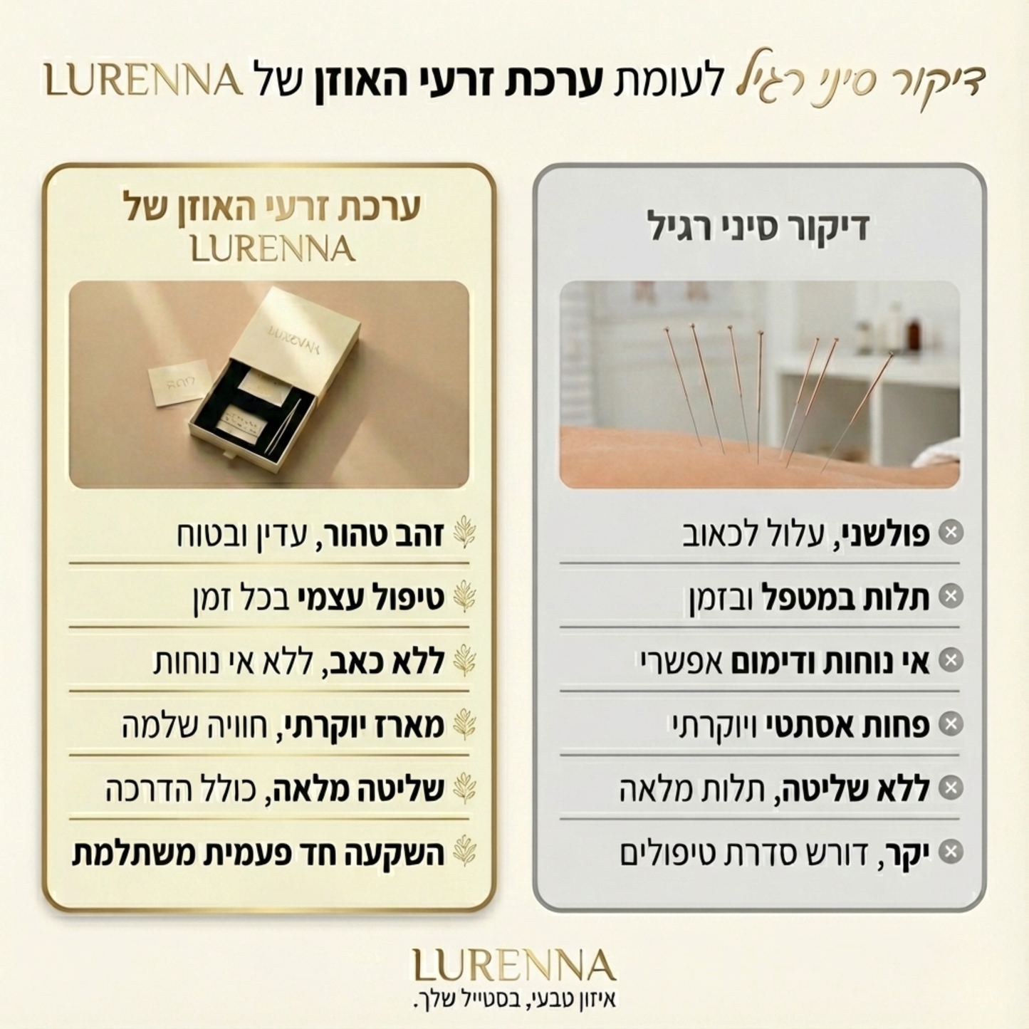 LURENNA gold - ערכת הרוגע והאיזון